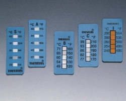 5-step irreversible temperature strips Thermax<sup>&reg;</sup>