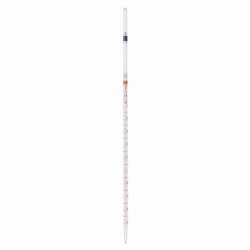 Slika Graduated pipettes, Soda-lime glass, class AS, amber stain graduation, type 2