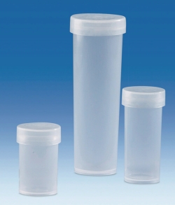 Slika Sample containers, PP with snap on caps, LDPE