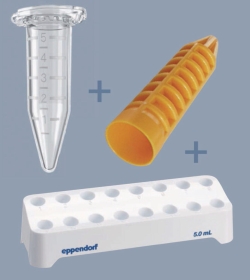 Eppendorf Tubes<sup>&reg;</sup> 5.0 mL, starter pack, with snap caps