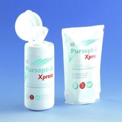 Disinfection tissues, Pursept<SUP>&reg;</SUP>-A Xpress