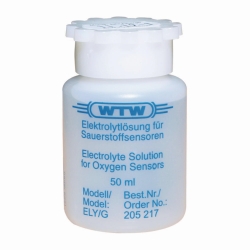 Electrolyte solution for dissolved oxygen electrodes