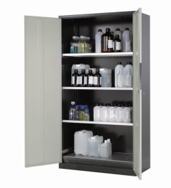 Cabinets for chemicals CS-CLASSIC with wing doors