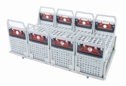 Slika Trays with test tube racks