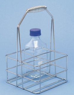 Bottle carriers for Duran square bottles