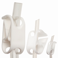 Slika Tubing clamps, Acetal