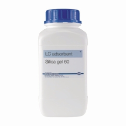 Silica adsorbents for low pressure column chromatography