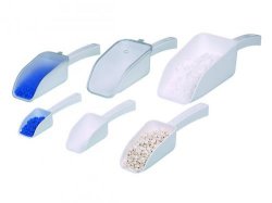 Disposable scoops LaboPlast<sup>&reg;</sup> / SteriPlast<sup>&reg;</sup>, PS, with lid