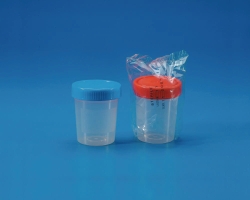 Multi-purpose beakers, PP, with screw cap, PE