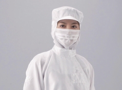 Hood for cleanroom, polyester