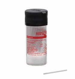 Disposable micro capillary pipettes, DURAN<sup>&reg;</sup>, minicaps<sup>&reg;</sup> end-to-end, Na-hep