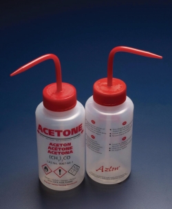 Slika Safety venting wash bottles DripLok<sup>&reg;</sup>, printed, wide mouth, LDPE