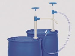 Slika Barrel pumps, PP, with flexible, PVC dispensing hose and stopcock