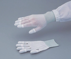 Slika Conductive Gloves ASPURE LINE PU-coated, white, Anti-static, Nylon