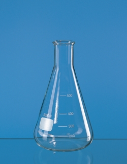 Slika Erlenmeyer flasks, narrow neck, boro 3.3