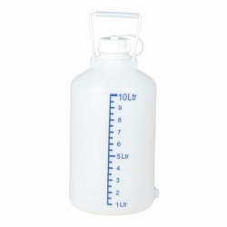 Slika Aspirator bottles, HDPE, with scale