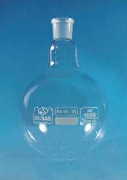 Slika Round bottom flasks, borosilicate glass 3.3