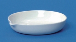 Slika LLG-Evaporating dishes, porcelain, low form