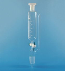 Dropping funnels, cylindrical, with or without pressure equalizing tube, Borosilicate glass 3.3