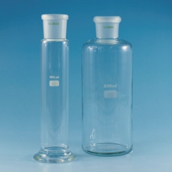 Gas wash bottle reservoirs, borosilicate glass 3.3