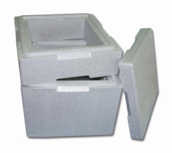 Isolating box with lid