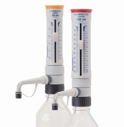 Bottle-top dispensers Calibrex&trade; <I>solutae </I>530, with flow control system