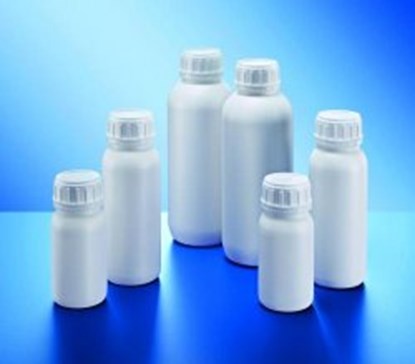 Slika Round Bottles without closure, series 321 &quot;VarioPack Dual&quot; with PA barrier layer, white