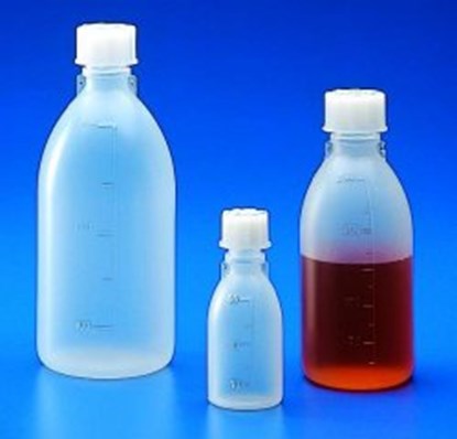 Slika Narrow-mouth bottles, PP, graduated