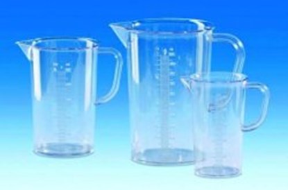 Slika Graduated jugs, SAN, moulded graduations