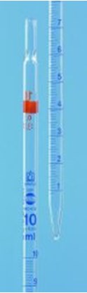 Slika Graduated pipettes, USP, AR-glass<sup>&reg;</sup>, class AS, blue graduation, type 2