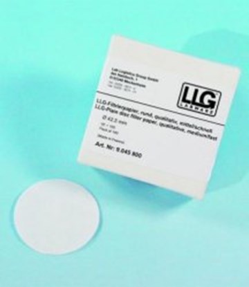 Slika LLG-Filter papers, qualitative, circles, medium fast