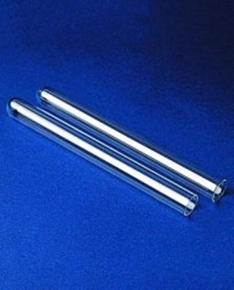 Slika Test tubes, round bottom, Soda-lime glass