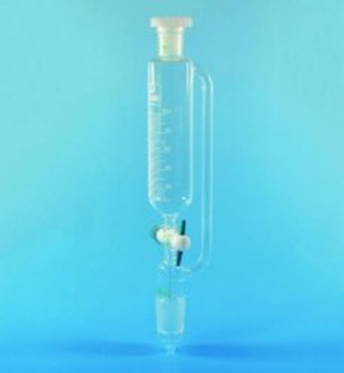 Slika Dropping funnels, cylindrical, with or without pressure equalizing tube, Borosilicate glass 3.3