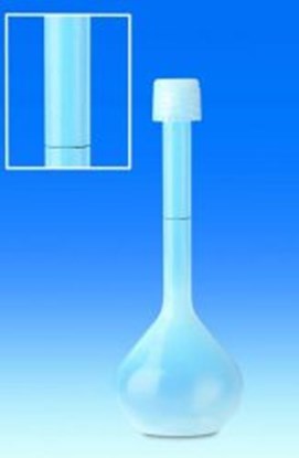 Slika Volumetric flasks, PFA, class A, with screw cap