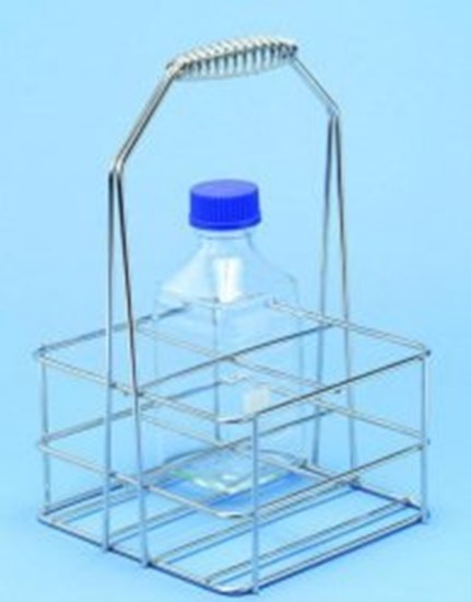 Bottle carriers for Duran square bottles