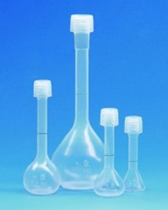 Slika Volumetric flasks, PFA, class A, with screw cap