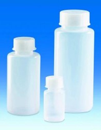 Slika Wide-mouth bottles, LDPE, with screw cap, PP