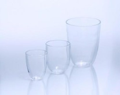 Slika Crucibles, quartz glass, tall form