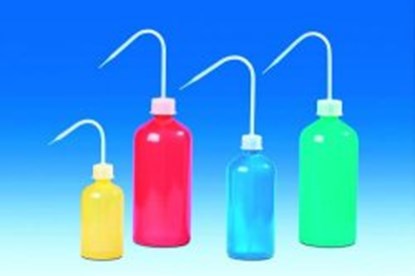 Slika Coloured wash-bottles, narrow-neck, LDPE, set