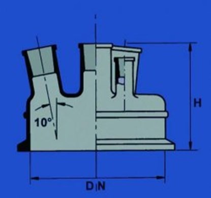 Slika Flat flange lids